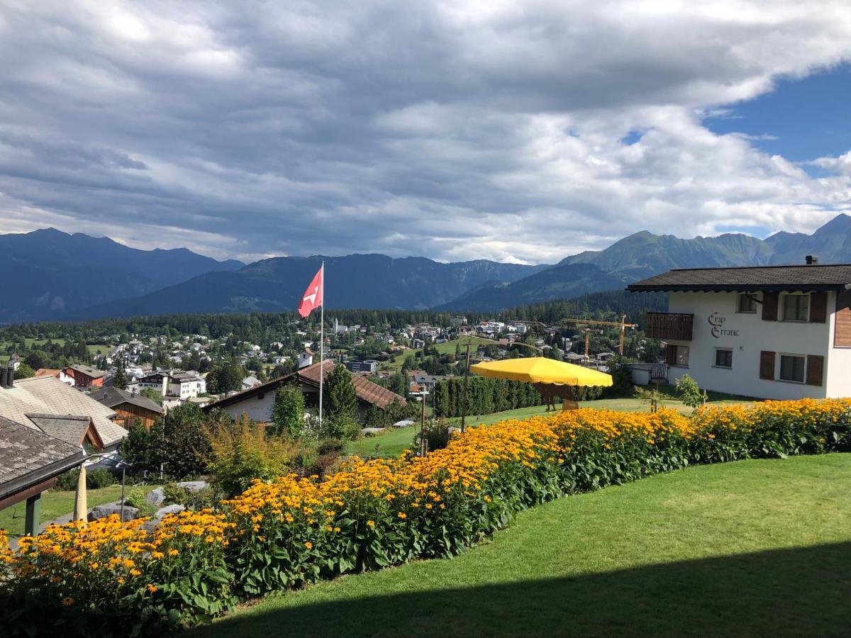 Casa Admisa, Spektakulaere Aussicht, Ski In And Out, Hochwertige Einrichtung, Valserstein Und Eiche 필름 외부 사진