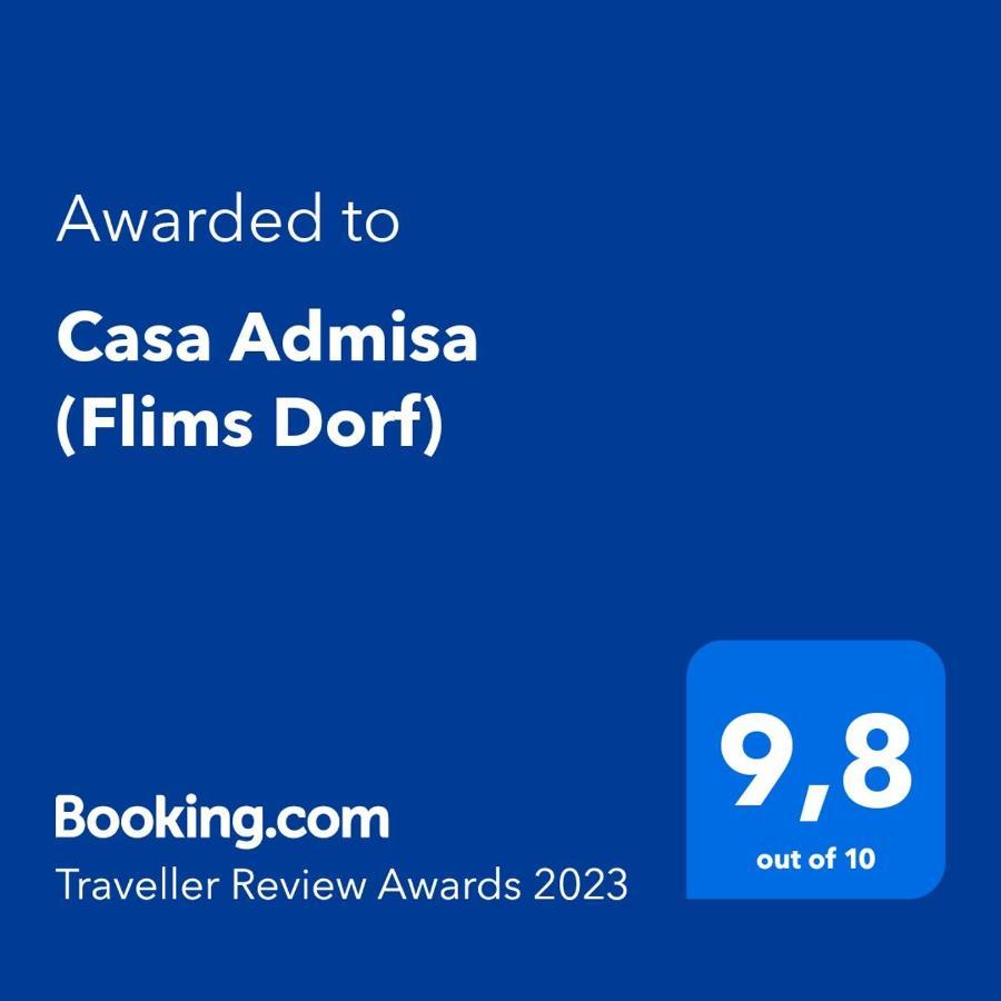 Casa Admisa, Spektakulaere Aussicht, Ski In And Out, Hochwertige Einrichtung, Valserstein Und Eiche 필름 외부 사진