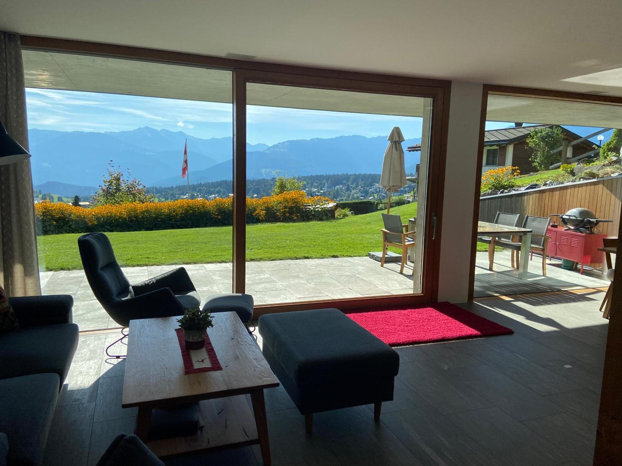 Casa Admisa, Spektakulaere Aussicht, Ski In And Out, Hochwertige Einrichtung, Valserstein Und Eiche 필름 외부 사진